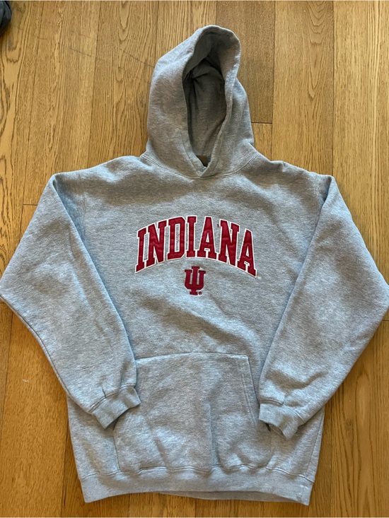 Other - Vintage Reebok Heisman Indiana Hoosiers Hoodie Mens Small Grey IU Sweatshirt